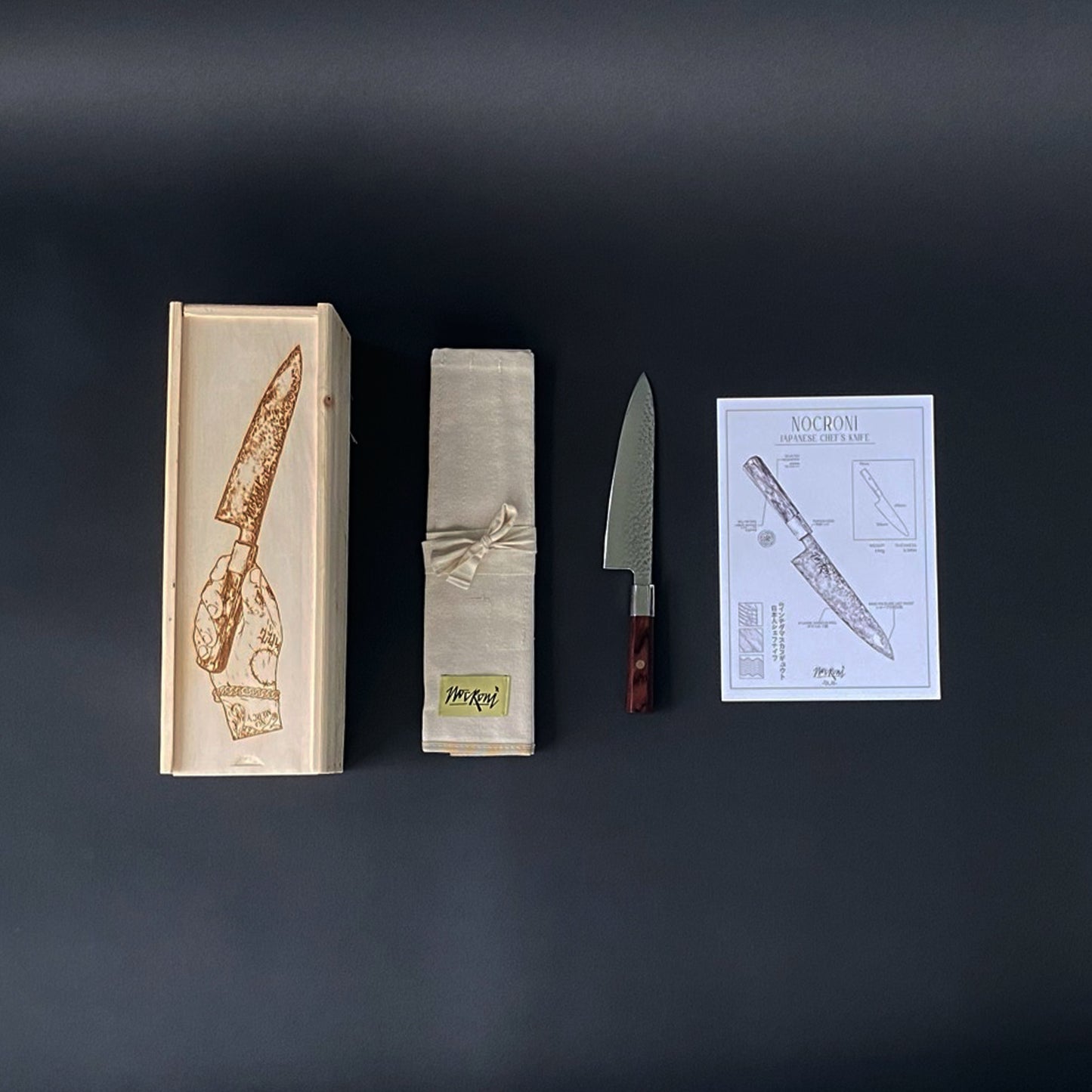 Nocroni Japanese Chef's Knife